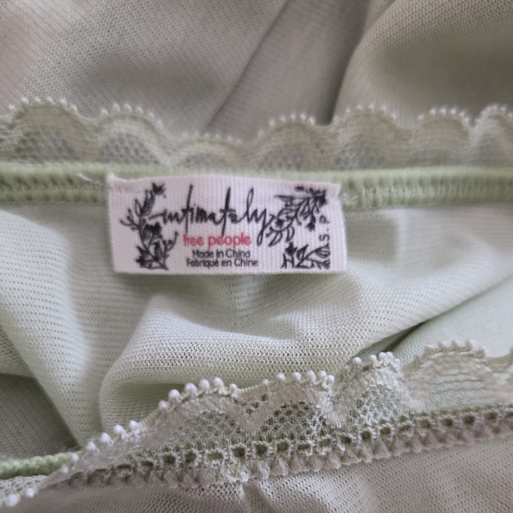 free people Women’s Light Green Intimates Skiry
